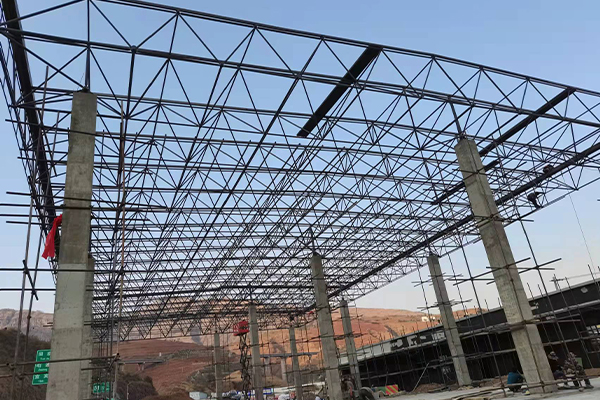 漯河钢结构网架图片