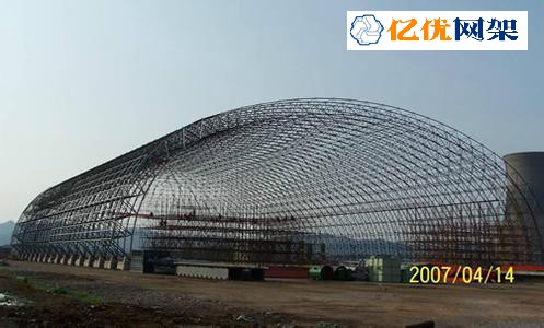 漯河料棚网架